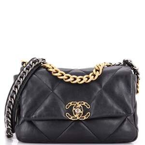 Chanel 19 Flap Bag Quilted Leather #269293C46B